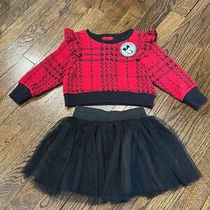 Pippa & Julie x Disney sweater/tutu set - size 24 months